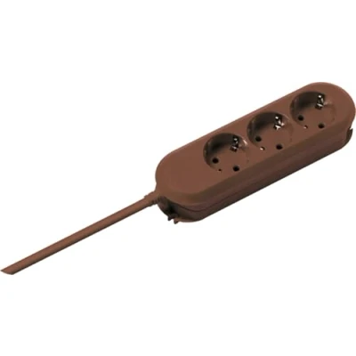 Afbeelding van Bachmann SMART 3xCEE7/3 bruin , 3x geaard contact