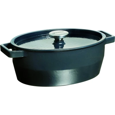 Afbeelding van Braadpan Pyrex Slowcook Ovaal Grijs 5,8 L