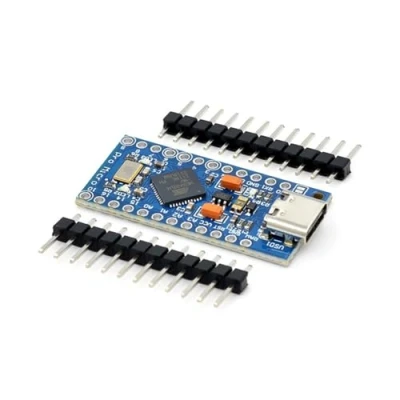 Afbeelding van 1 stuks Pro Micro 32U4 5V/16MHz microcontroller, ontwikkelingsbord, zelf USB updater, type C aansluiting, interface compatibel met Arduino (1)