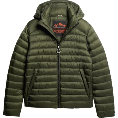 Afbeelding van Superdry FUJI Winterjas, Heren, Maat: Medium, Dark moss green