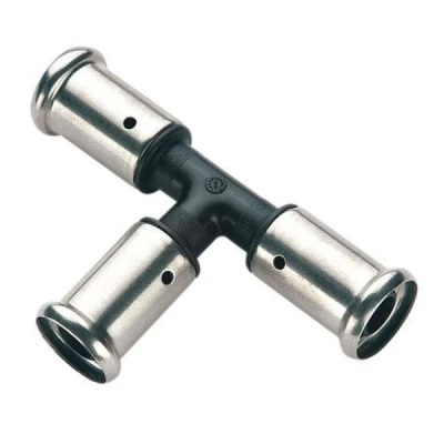 Afbeelding van Henco T stuk Ø32x32x32 pers. Artikelnr: 9PK 323232