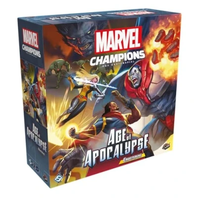Afbeelding van Fantasy Flight Games, Marvel Champions: LCG Age of Apocalypse, campagneuitbreiding, expertspel, kaartspel, 1 4 spelers, vanaf 12 jaar, 30 minuten per speler, Duits