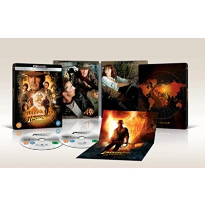 Afbeelding van Indiana Jones and the Kingdom of Crystal Skull [Blu Ray 4K]+[Blu Ray]