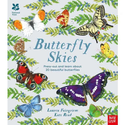 Afbeelding van National Trust: Butterfly Skies: Press out and learn about 20 beautiful butterflies