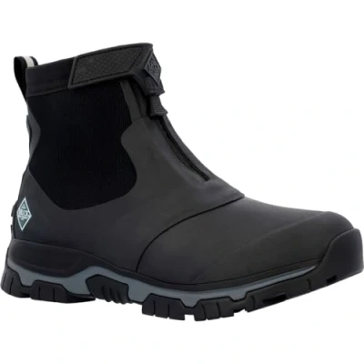 Afbeelding van Regenlaars Muck Boot Men Apex Zip Black Grey Schoenmaat 42
