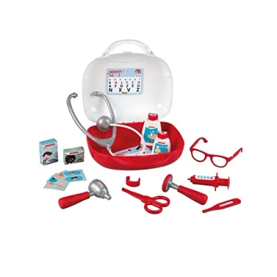 Afbeelding van Smoby Vanity Docteur Aktetas met handvat Inclusief 15 accessoires Gemaakt in Frankrijk