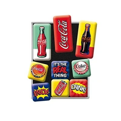 Afbeelding van Magneet Set Coca Cola Pop Art