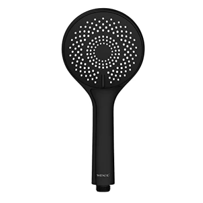 Afbeelding van WENKO Handsproeier Watersaving Matzwart , Ø 11 cm (1 delig)