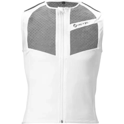 Afbeelding van INUTEQ Bodycool Xtreme Koelvest Fietsvest Strakke Pasvorm Tot 4 Uur Koeling Wit Maat M