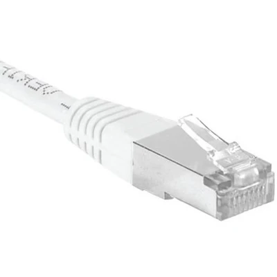 Afbeelding van Netwerkkabel RJ45 DEXLAN CAT 6A F/UTP wit 5 meter