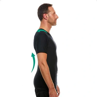 Afbeelding van Anodyne Posture Shirt 2.0 Mannen Houdingcorrectie Spieractivering Verlicht spanning/pijn in de rug