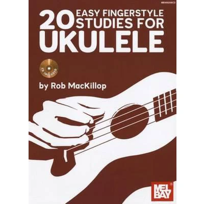 Afbeelding van Mel Bay 20 Easy Fingerstyle Studies For Ukulele