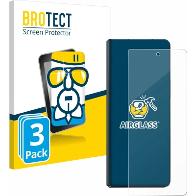 Afbeelding van BROTECT Screenprotector voor Samsung Galaxy Z Fold 4 Folie Beschermfolie Beschermglas transparant (3 Stuks)
