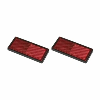 Afbeelding van Pro Plus Reflector Zelfklevend 85 x 39 mm Rood 2 stuks