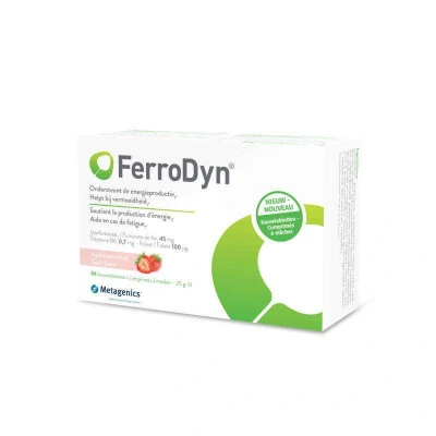 Afbeelding van Metagenics Ferrodyn Kauwtabletten 84KTB