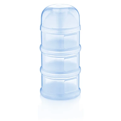 Afbeelding van Babyjem Melkpoedertoren 3 laags Blauw