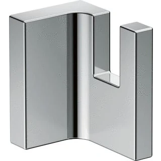 Afbeelding van Hansgrohe axor universal rectangular handdoekhaak chroom 42611000