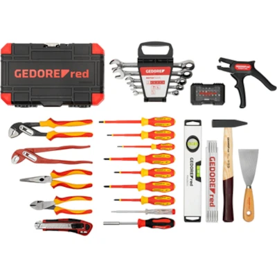 Afbeelding van Gedore Gereedschapset ELEKTRICIEN in Though Case koffer 89 dlg R21652089