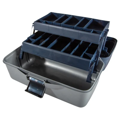 Afbeelding van Ultimate Fishing Tackle Box 2 Level Viskoffer
