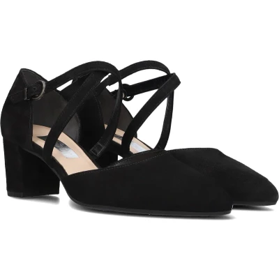 Afbeelding van Gabor Spangen Klassieke pumps, Dames, Maat: 42, Schwarz Veloursleer