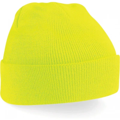 Afbeelding van Beechfield Muts Original met omslag B45 Fluorescent Yellow