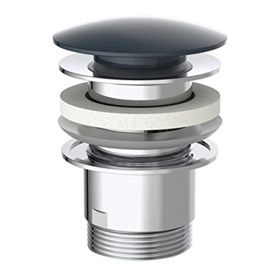 Afbeelding van Afvoerplug Design 1¼&quot;x65 mm zwart
