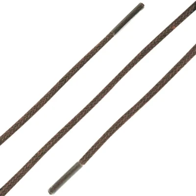 Afbeelding van Dunne Ronde Veters Donkerbruin 120cm