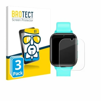 Afbeelding van BROTECT Beschermende glazen screenprotector helder, Smartwatch beschermfolie, Transparant