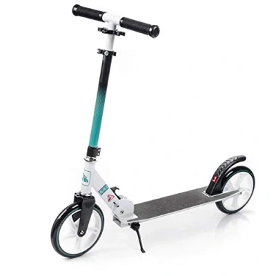 Afbeelding van Scooter voor Kinderen Tieners en Volwassenen Inklapbare Step Hoogte Verstelbaar Funstep Aluminium City