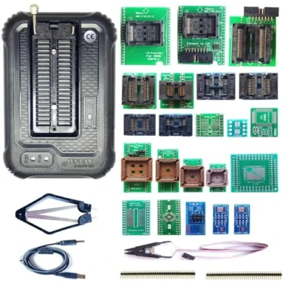 Afbeelding van Xgecu TL866II Plus Upgraded t48 Programmer 22 Adapter eprom TL866 3G IC Bios AVR MCU SPI Nor NAND Flash EMMC Clip Socket
