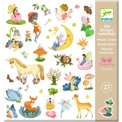 Afbeelding van Djeco stickers fantasie 160st