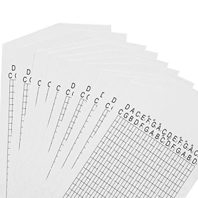 Afbeelding van 10 stks/set Navulling Blanco Papier Strips voor 30 Note Handslinger Muziekdoos Beweging DIY Onderdelen