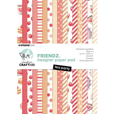 Afbeelding van Paper Pad Tea Party Friendz nr.293