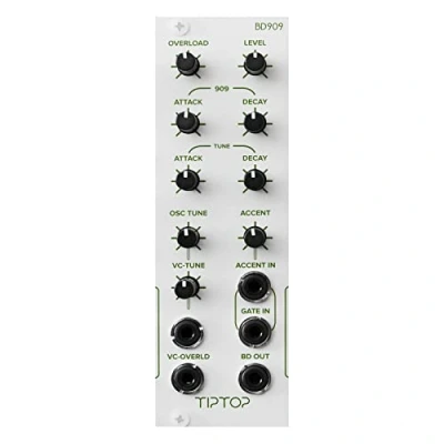 Afbeelding van Tiptop Audio BD909 White Drum modular synthesizer