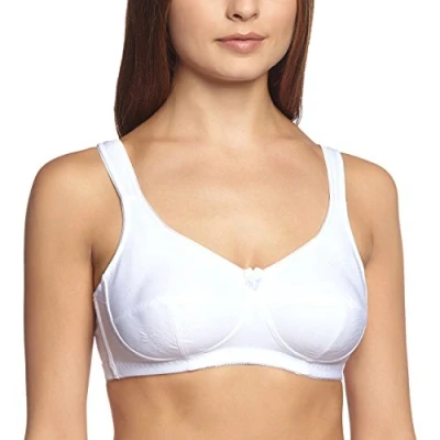 Afbeelding van Sassa Dames Soft BH Jaqcuard, wit (wit 00100), 90B