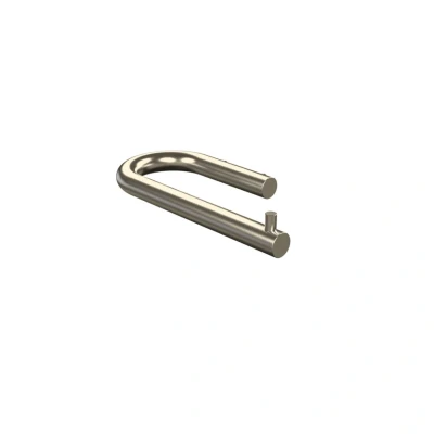 Afbeelding van Waterevolution Flow Toiletrolhouder U vorm zonder klep geborsteld messing A130BLE