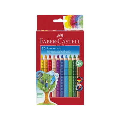 Afbeelding van Faber Castell kleurpotloden Jumbo Grip 12 stuks FC 110912