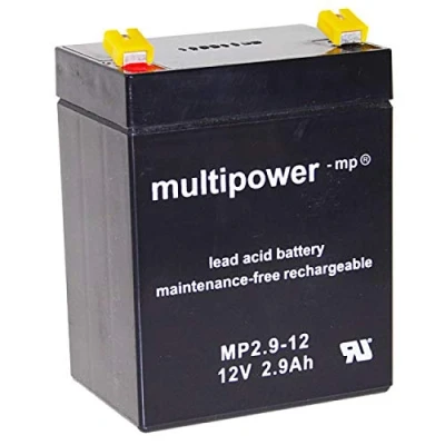 Afbeelding van Multipower MP2.9 12 Loodacccu volt, 2900 mAh