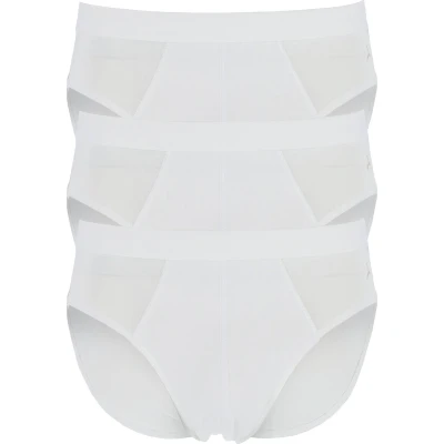 Afbeelding van Ten Cate Midi 3Pack Basic Wit Maat S
