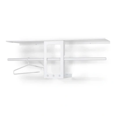 Afbeelding van SPINDER DESIGN LUNO SMALL 100 Wandkapstok Wit