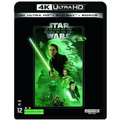 Afbeelding van Star Wars Episode 6 Return Of The Jedi (4K Ultra HD Blu ray) (Import geen NL ondertiteling)