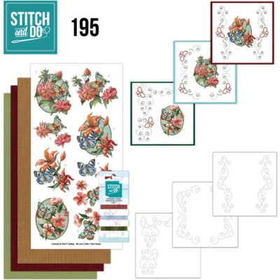Afbeelding van Stitch and Do 195 Amy Design Botanical Garden