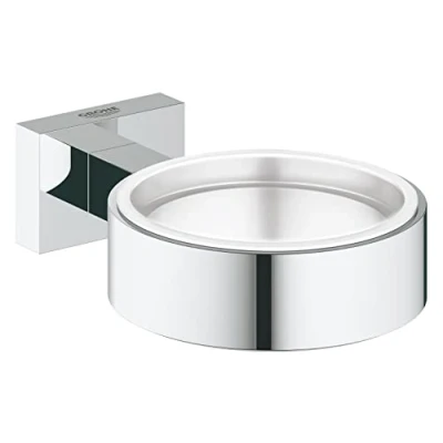 Afbeelding van Grohe Essentials Cube wandhouder chr.