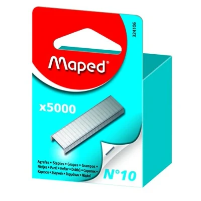 Afbeelding van Maped nietjes no. 10, gegalvaniseerd, bulkverpakking