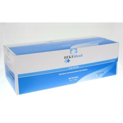 Afbeelding van Heka Ideal windsel wit 5m x 8cm (10 st)