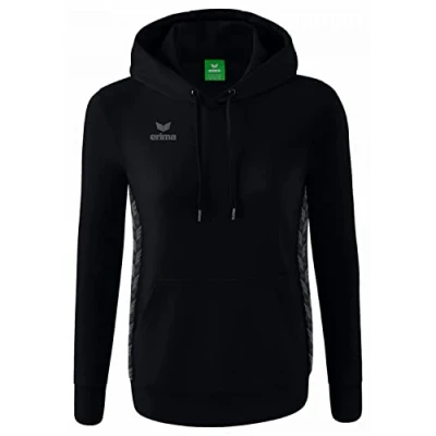 Afbeelding van Essential Team sweatshirt met capuchon dames zwart/slate grey / 38