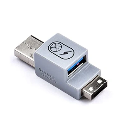 Afbeelding van SmartKeeper Basic USB A poort Smart Data Blocker zwart