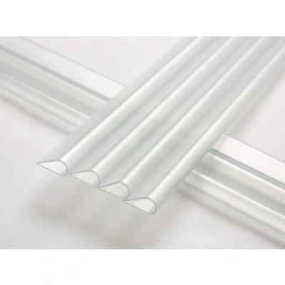 Afbeelding van Naimorui 30 stuks bevestigingsclips, klemrails voor pvc, privacyfolie, zichtwerende strips, windbescherming tuin en omheining, stuks/verpakking, transparant