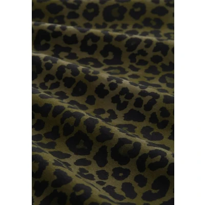Afbeelding van TOM Tailor Denim Tshirt print, Dames, Maat: XS, Tonal green leo print