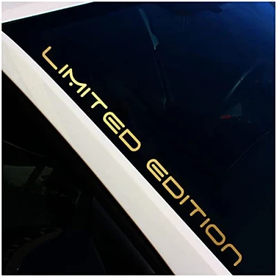 Afbeelding van Finest Folia FS24 Voorruitsticker Limited Edition (goud metallic, buitenklevend)